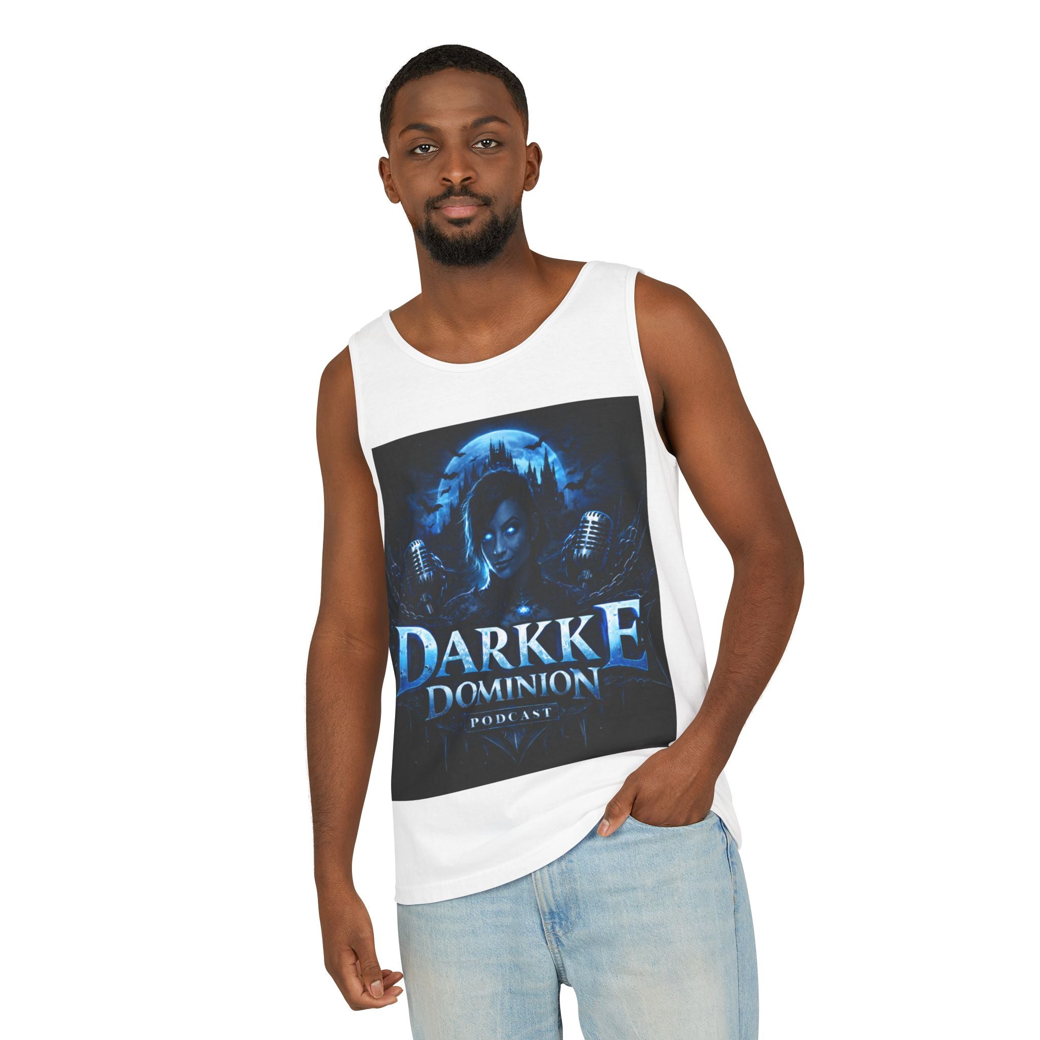 Darkke Dominion Tank Top — Gothic Fantasy Gaming Graphic Tank